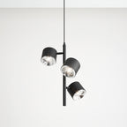 Aldex Lampa wisząca BOT 3, 1047E, czarna, 3x35W GU10