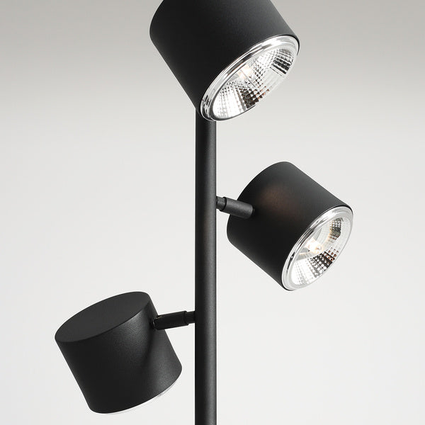 Aldex Lampa wisząca BOT 3, 1047E, czarna, 3x35W GU10