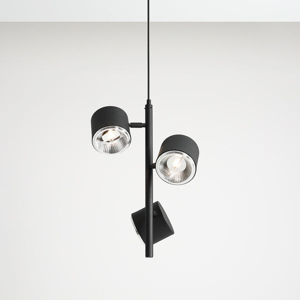 Aldex Lampa wisząca BOT 3, 1047E, czarna, 3x35W GU10