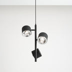 Aldex Lampa wisząca BOT 3, 1047E, czarna, 3x35W GU10