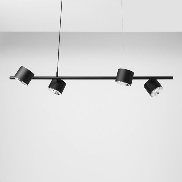 Aldex Lampa wisząca BOT 4,1047L, czarna, 4x35W GU10