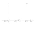 Aldex Lampa wisząca BOT 6, 1046K, biała, 6x35W GU10