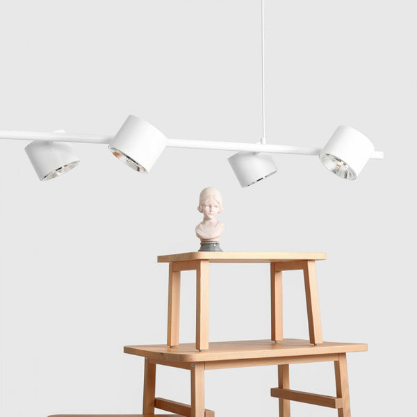 Aldex Lampa wisząca BOT 6, 1046K, biała, 6x35W GU10