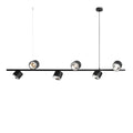 Aldex Lampa wisząca BOT 6, 1047K, czarna, 6x35W GU0