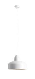 Aldex Lampa wisząca COMO 946G, biała, 1x60W E27