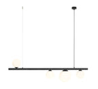 Aldex Lampa wisząca GARDA 4 BLACK 1099L1  | Czarna