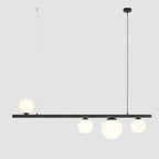 Aldex Lampa wisząca GARDA 4 BLACK 1099L1  | Czarna