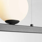 Aldex Lampa wisząca GARDA 4 BLACK 1099L1  | Czarna