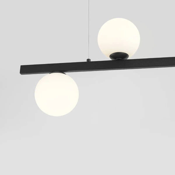 Aldex Lampa wisząca GARDA 5 BLACK 1099F1 4 x E14 oraz 1 x E27  | Czarna