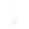 Aldex Lampa wisząca GLOBUS 562G, biały/transparentny, 1x60W E27