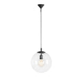 Aldex Lampa wisząca GLOBUS 562G5 czarny/transparentny 1x60W E27