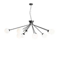 Aldex Lampa wisząca HOLM 10, 1082M1, czarny/biały, 10x40W E14