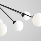Aldex Lampa wisząca HOLM 10, 1082M1, czarny/biały, 10x40W E14
