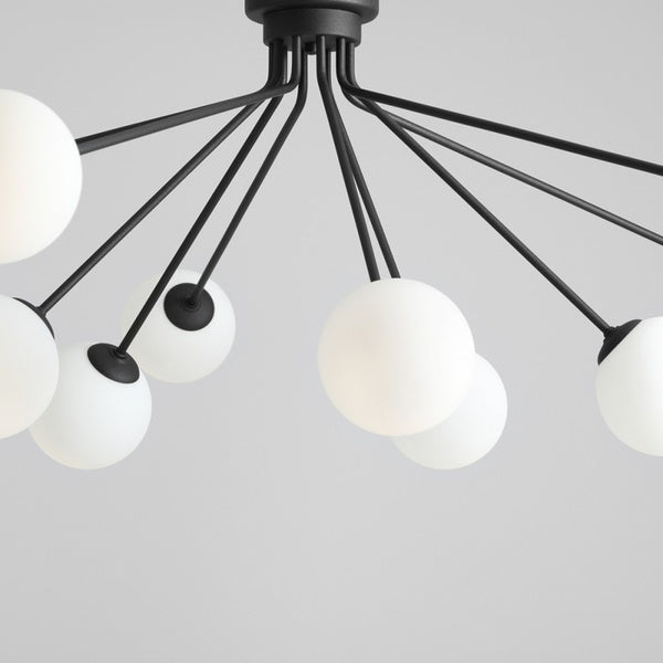 Aldex Lampa wisząca HOLM 10, 1082M1, czarny/biały, 10x40W E14