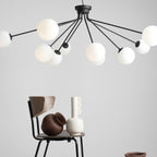 Aldex Lampa wisząca HOLM 10, 1082M1, czarny/biały, 10x40W E14
