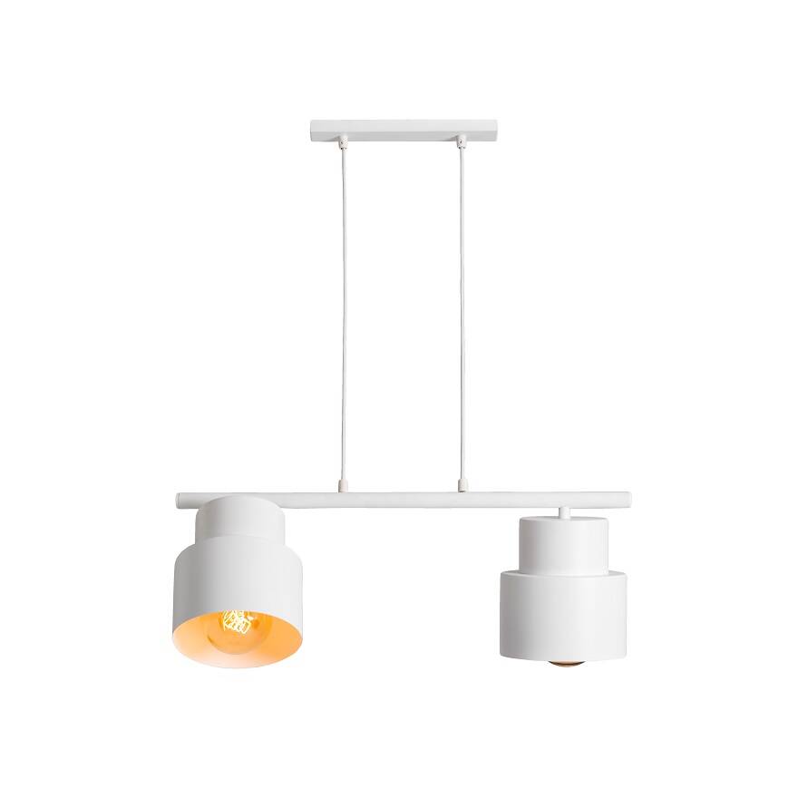 Aldex Lampa wisząca KADM I 2, 1028H, biała, 2x60W E27