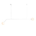 Aldex Lampa wisząca PURE 1064H, biała, 2x40W E14