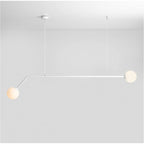 Aldex Lampa wisząca PURE 1064H, biała, 2x40W E14