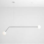 Aldex Lampa wisząca PURE 1064H4, chrom/biały, 2x40W E14