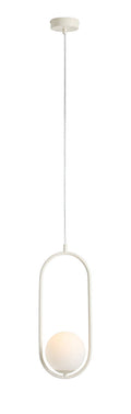 Aldex Lampa wisząca RIVA CREAM E14 | Biały 1086G9