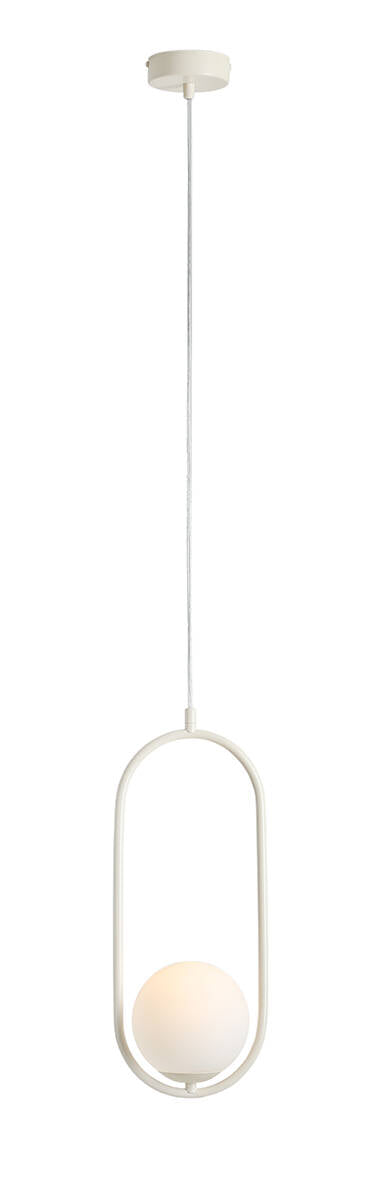 Aldex Lampa wisząca RIVA CREAM E14 | Biały 1086G9