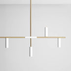 Aldex Lampa wisząca TREVO 6, 1097K40, biały/mosiądz, 6x35 GU10