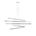 Aldex Lampa wisząca TUBO 10, 1072M4, chrom, 10x40W E14