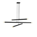 Aldex Lampa wisząca TUBO 6, 1072K1, czarna, 6x40W E14