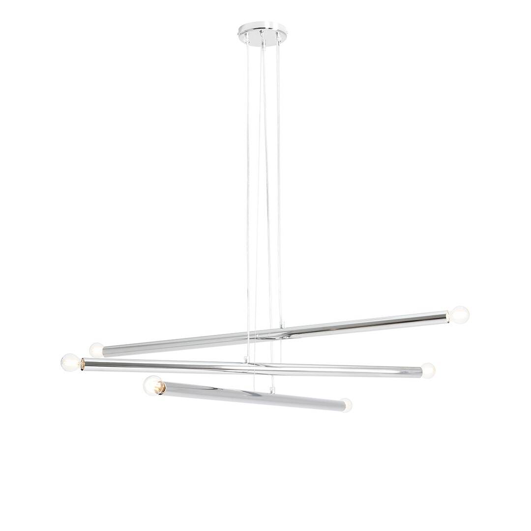 Aldex Lampa wisząca TUBO 6, 1072K4, chrom, 6x40W E14