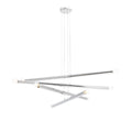 Aldex Lampa wisząca TUBO 8, 1072P4, chrom, 8x40W E14
