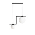 Aldex Lampa wisząca ZAC 2 minimalistyczny styl | czarny 1038H1_2