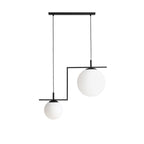 Aldex Lampa wisząca ZAC 2 minimalistyczny styl | czarny 1038H1_2