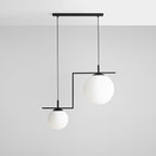 Aldex Lampa wisząca ZAC 2 minimalistyczny styl | czarny 1038H1_2