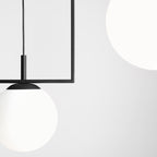 Aldex Lampa wisząca ZAC 2 minimalistyczny styl | czarny 1038H1_2