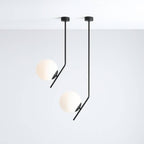 Aldex Lampa wisząca plafon GALLIA LONG BLACK 95cm