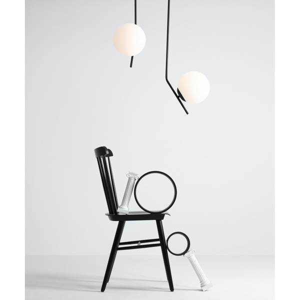Aldex Lampa wisząca plafon GALLIA LONG BLACK 95cm