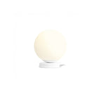 Aldex Lampka biurkowa BALL 1076B_M, 20 cm, biała, 1x60W E27