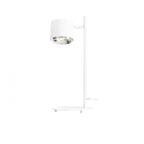 Aldex Lampka biurkowa BOT 1046B, biała, 1x35W GU10