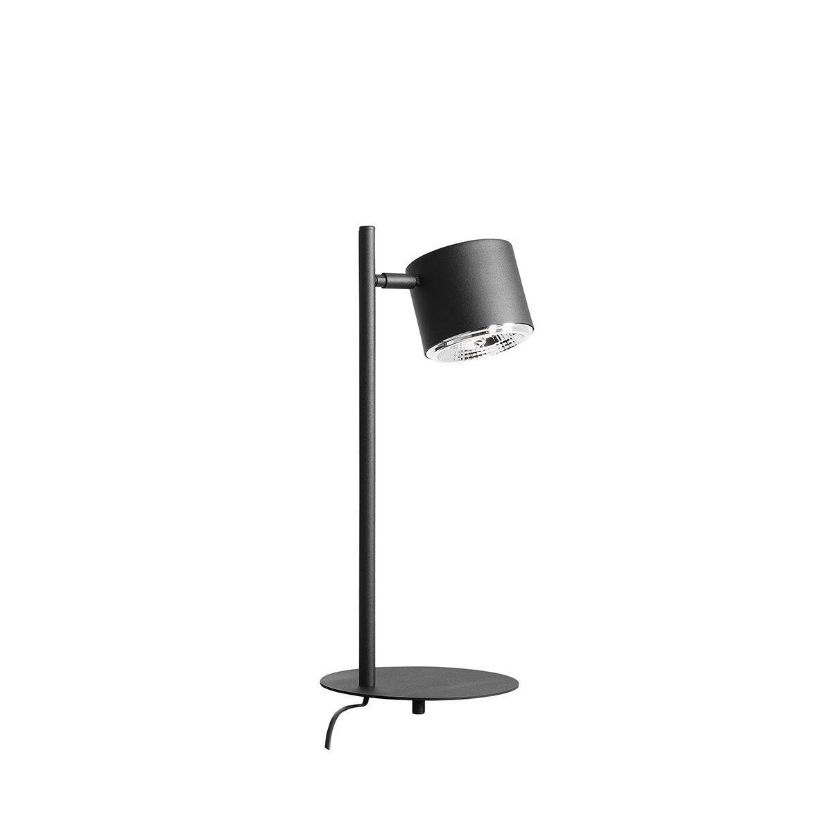 Aldex Lampka biurkowa BOT 1047B, czarna, 1x35W GU10