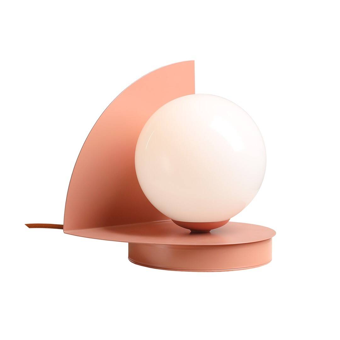 Aldex Lampka biurkowa LOOP CORAL E14 | Koralowy 1125B11