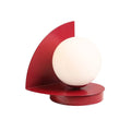 Aldex Lampka biurkowa LOOP RED WINE E14 | Czerwony 1125B15