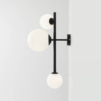 Aldex Nowoczesny Kinkiet DIONE WALL 3 BLACK E14 | czarny