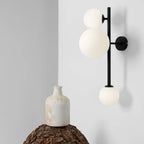 Aldex Nowoczesny Kinkiet DIONE WALL 3 BLACK E14 | czarny