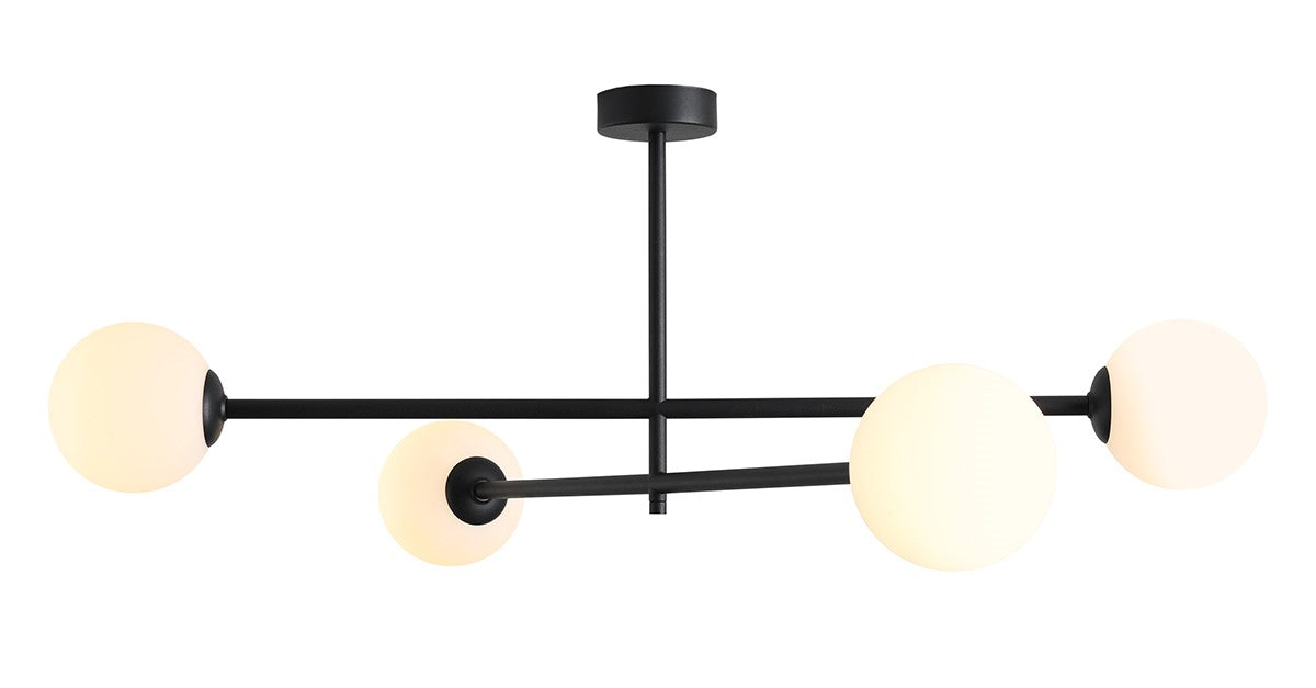 Aldex PLAFON PINNE 4 BLACK 1080PL_L1