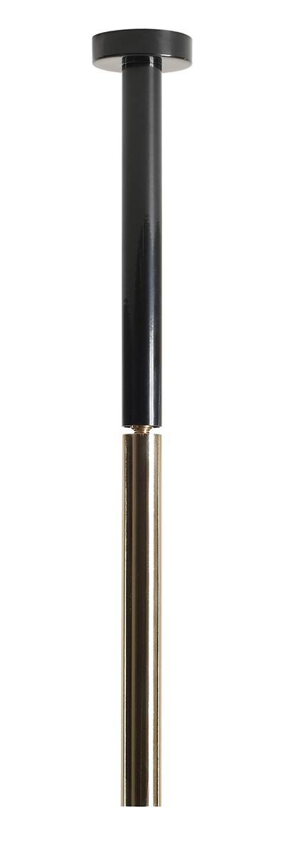 Aldex PLAFON STICK ALL  BLACK S G9 | Czarny złoty 1067PL_G1_S