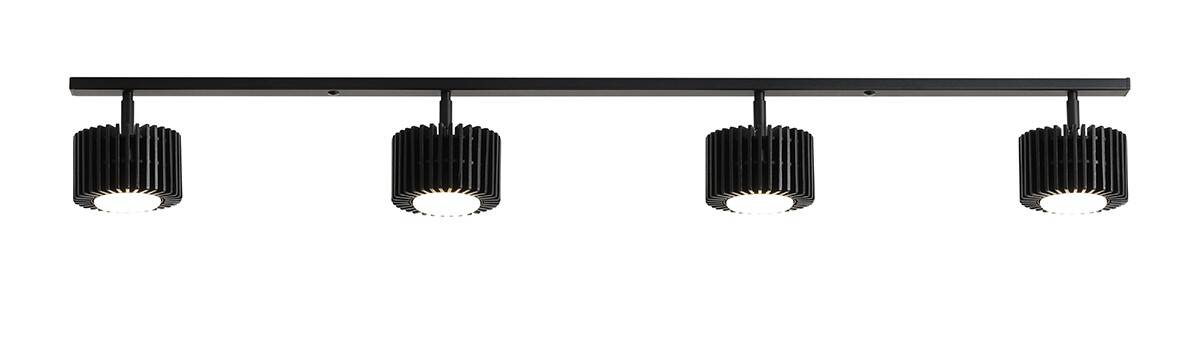 Aldex PLAFON TULL 4 BLACK 1127PL_L1