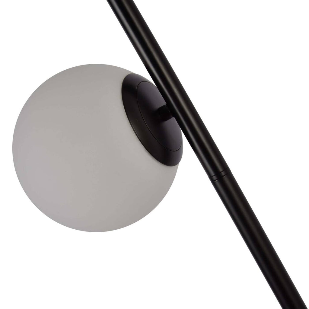 Czarna lampa Dorado podłogowa 3 kule