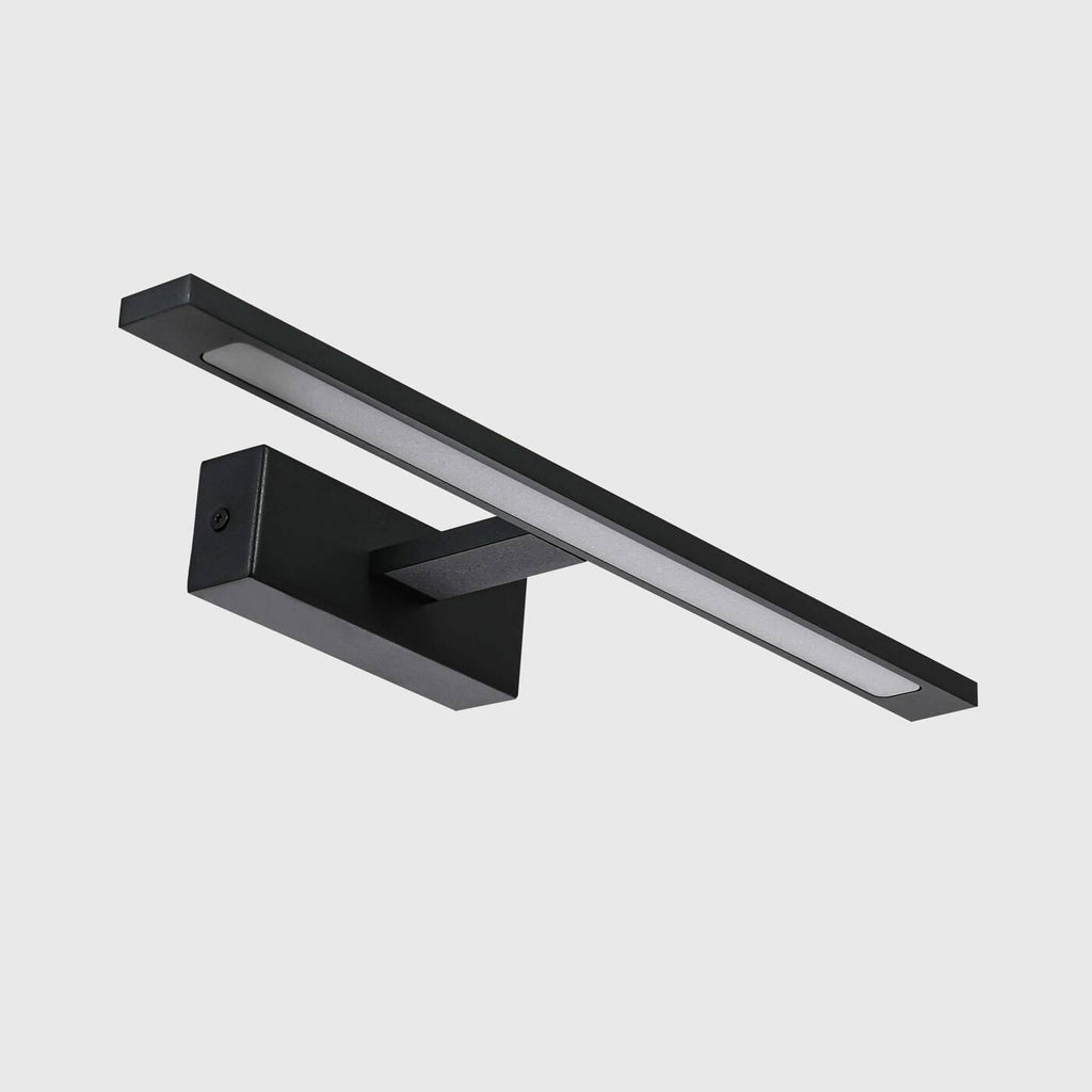 Czarny kinkiet nad lustro ISLA 41cm