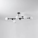 DORADO 8 Lampa wisząca/sufitowa czarna OP.OŚW. 8PŁ