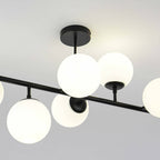 DORADO 8 Lampa wisząca/sufitowa czarna OP.OŚW. 8PŁ